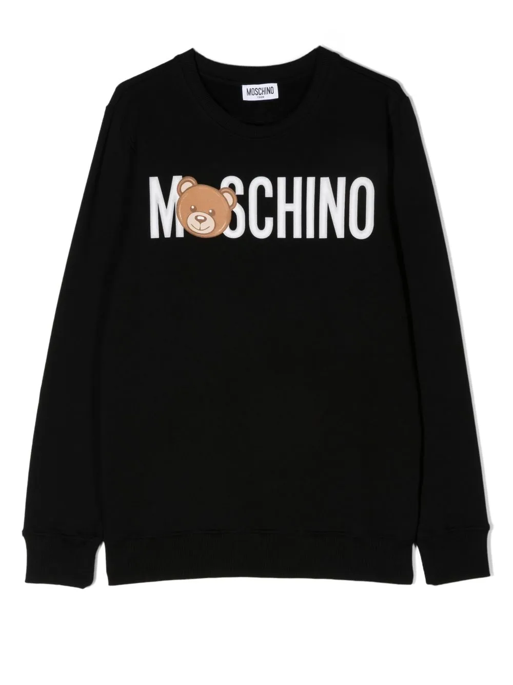 

Moschino Kids hoodie con motivo Teddy Bear - Negro