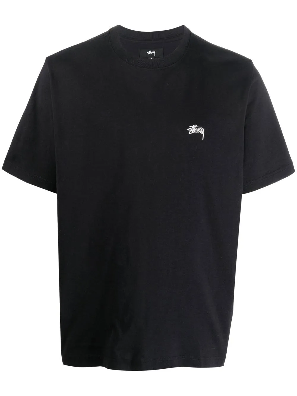 

Stüssy playera con logo bordado - Negro