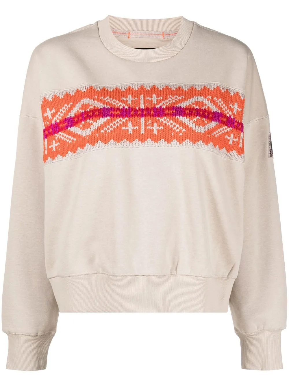 

Parajumpers intarsia-knit long-sleeve jumper - Neutrals