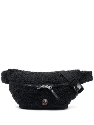 Nero Marsupio con applicazione Farfetch Uomo Accessori Borse Marsupi 
