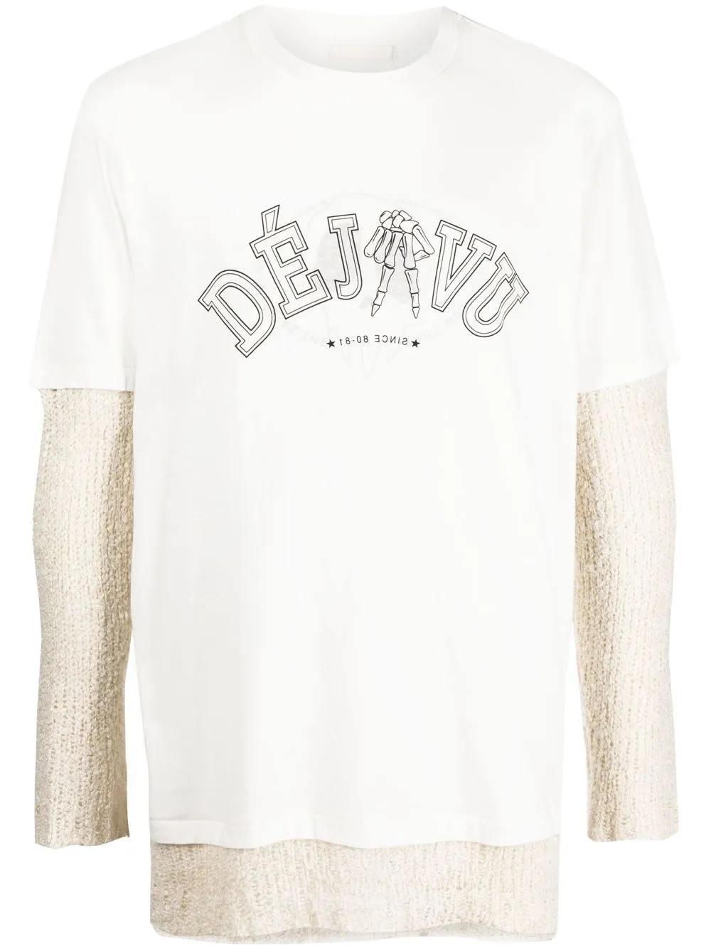 

Our Legacy playera con motivo estampado - Blanco