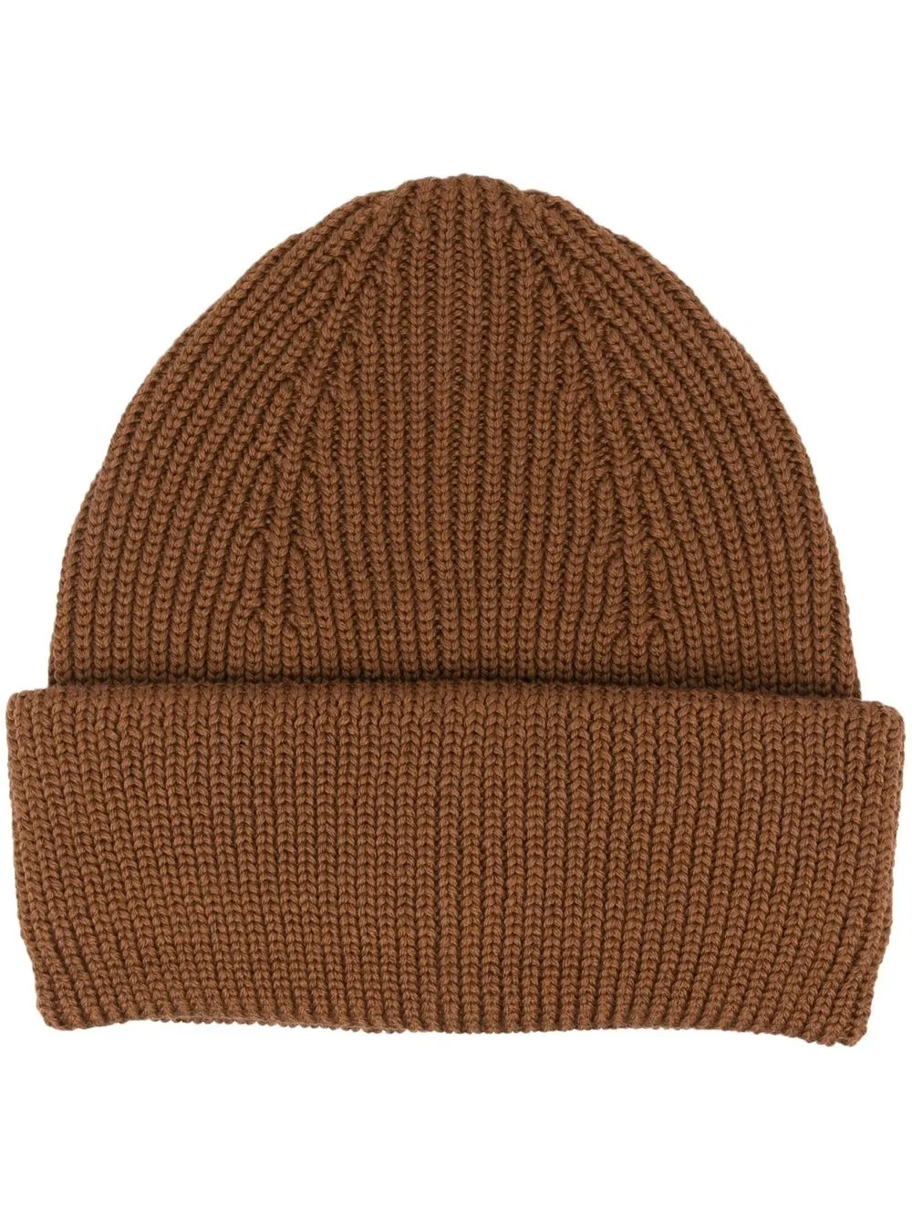 

Roberto Collina rib-knit merino beanie - Brown