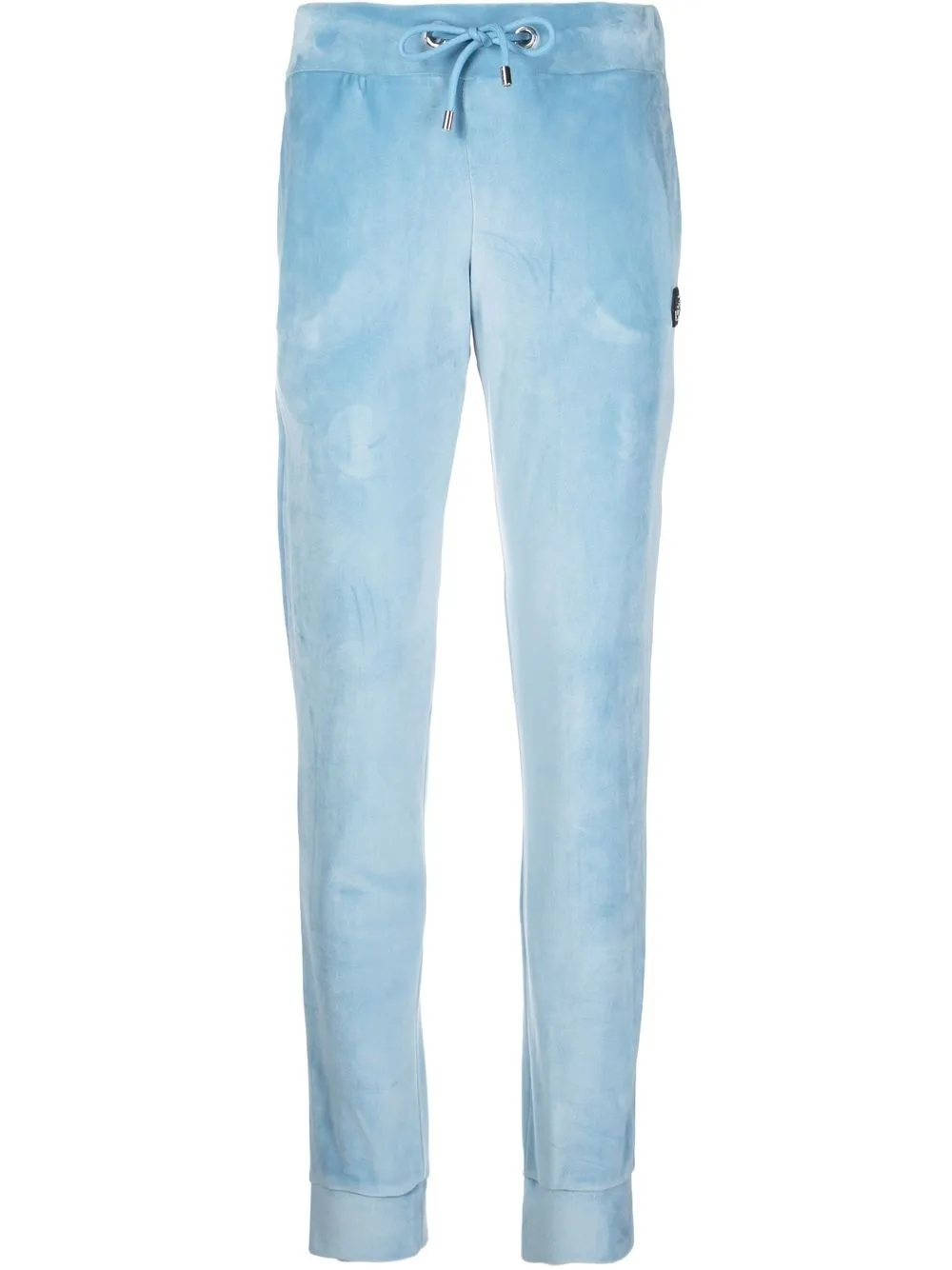 

Philipp Plein joggers con placa del logo - Azul