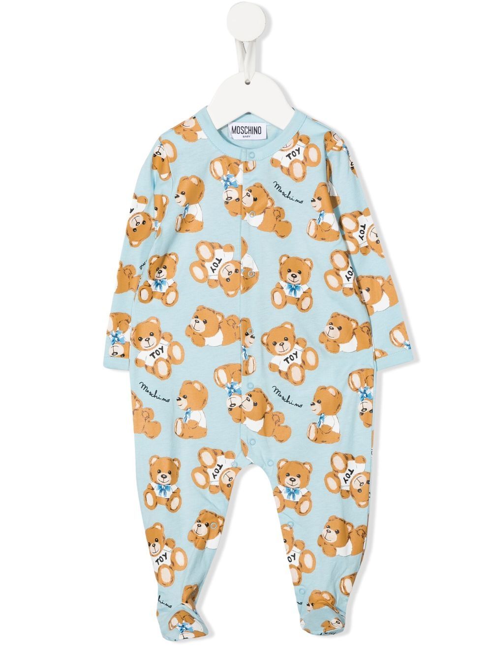 

Moschino Kids pijama con motivo Teddy Bear - Azul