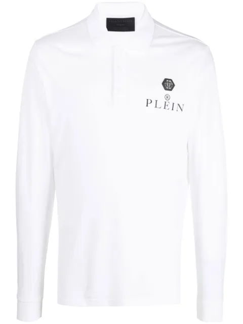 Philipp Plein Poloshirt mit Logo-Print