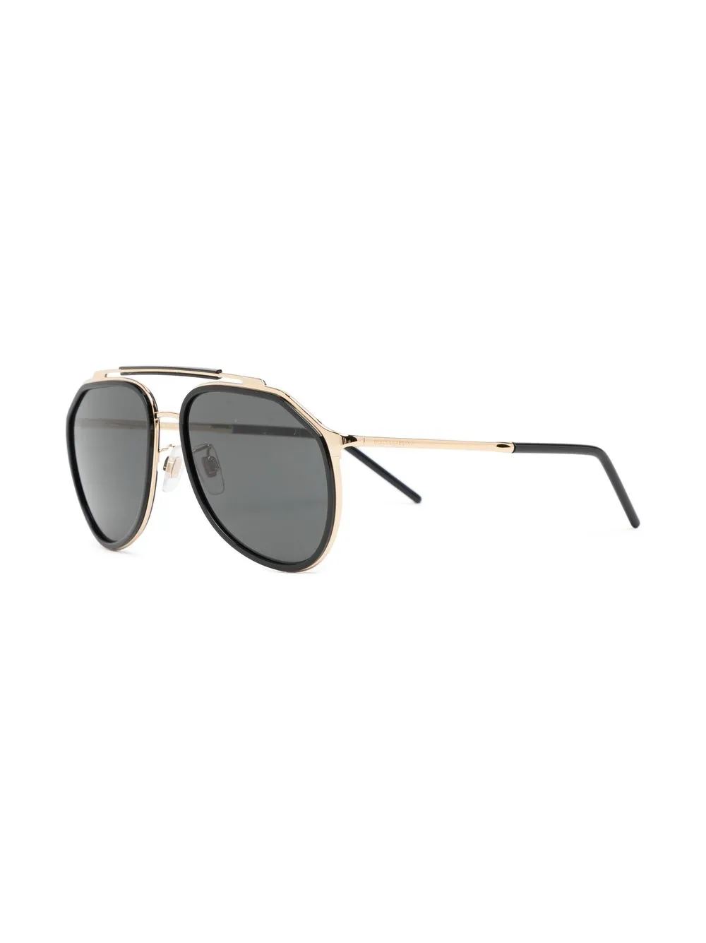 Dolce & Gabbana Eyewear Zonnebril met piloten montuur - Zwart