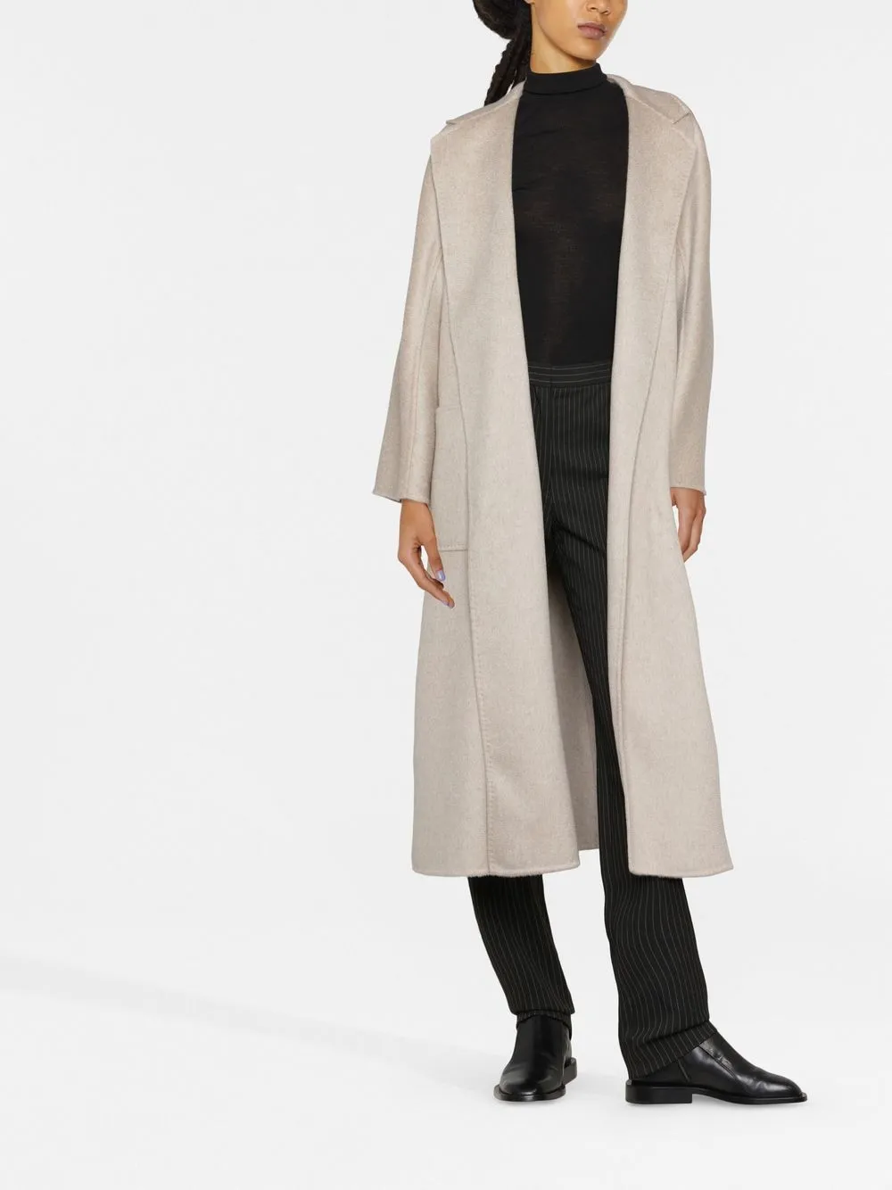 Max Mara tie-waist cashmere coat | Single Breasted Coats | Image 2