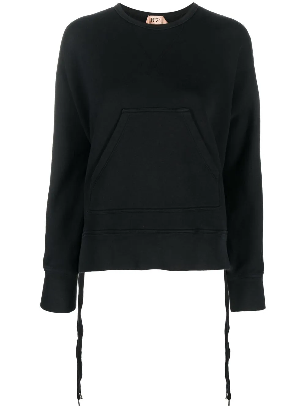 

Nº21 sudadera con cordones - Negro