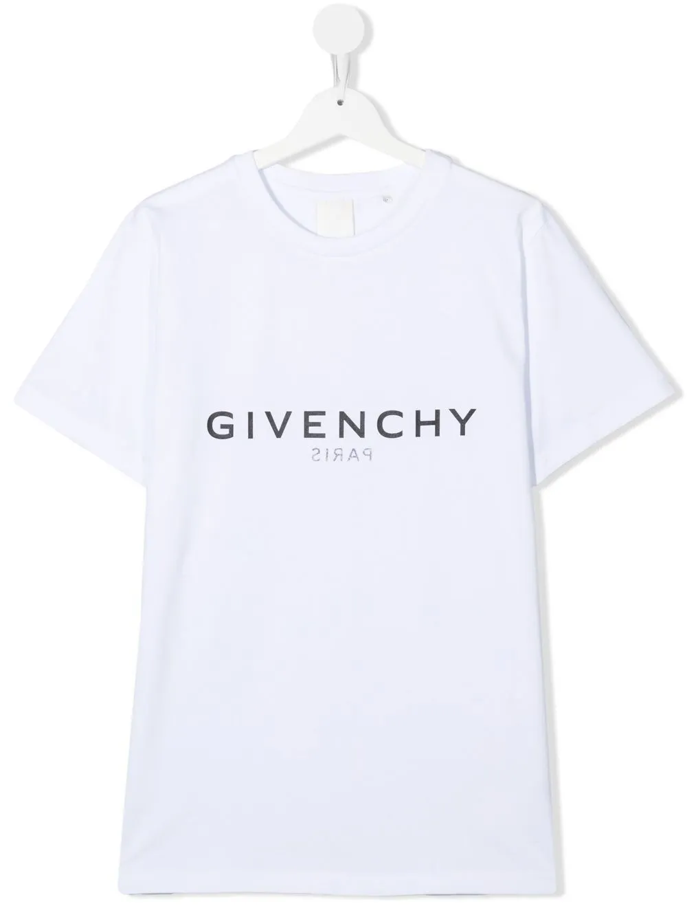 

Givenchy Kids playera con logo estampado - Blanco