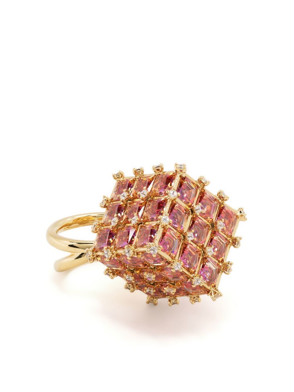 Swarovski Curiosa cocktail ring - Gold