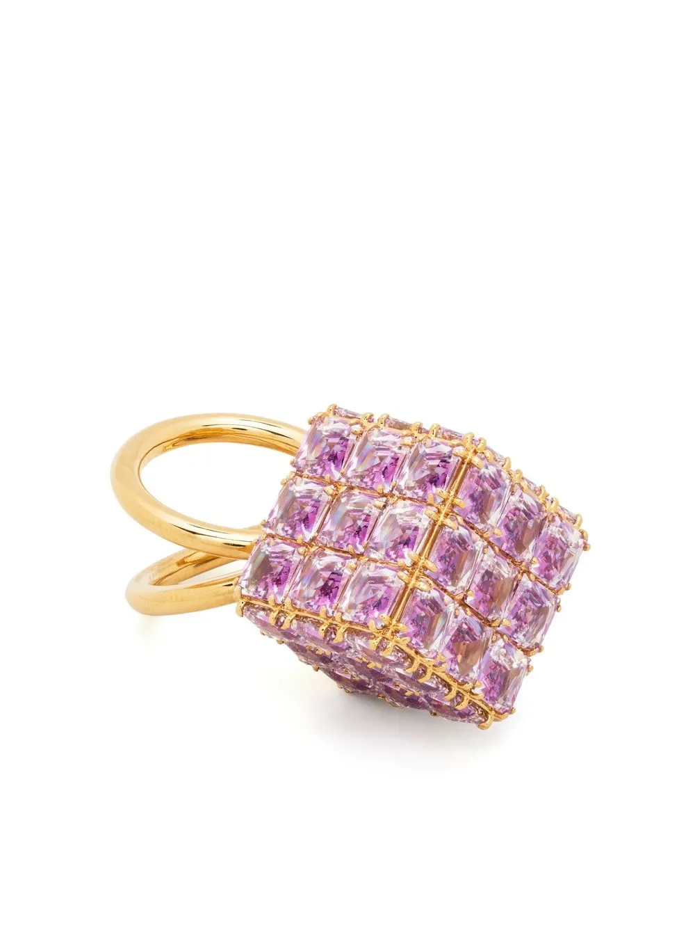 

Swarovski anillo de coctel Curiosa - Dorado