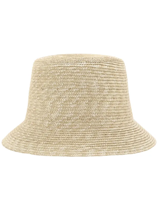 YSL straw hat new Saint Laurent YSL Straw Bucket Hat | Neiman Marcus main image 3