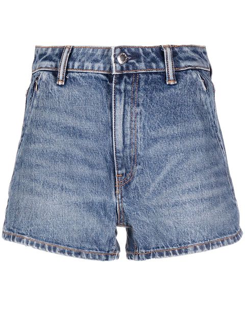 Alexander Wang high-rise denim shorts