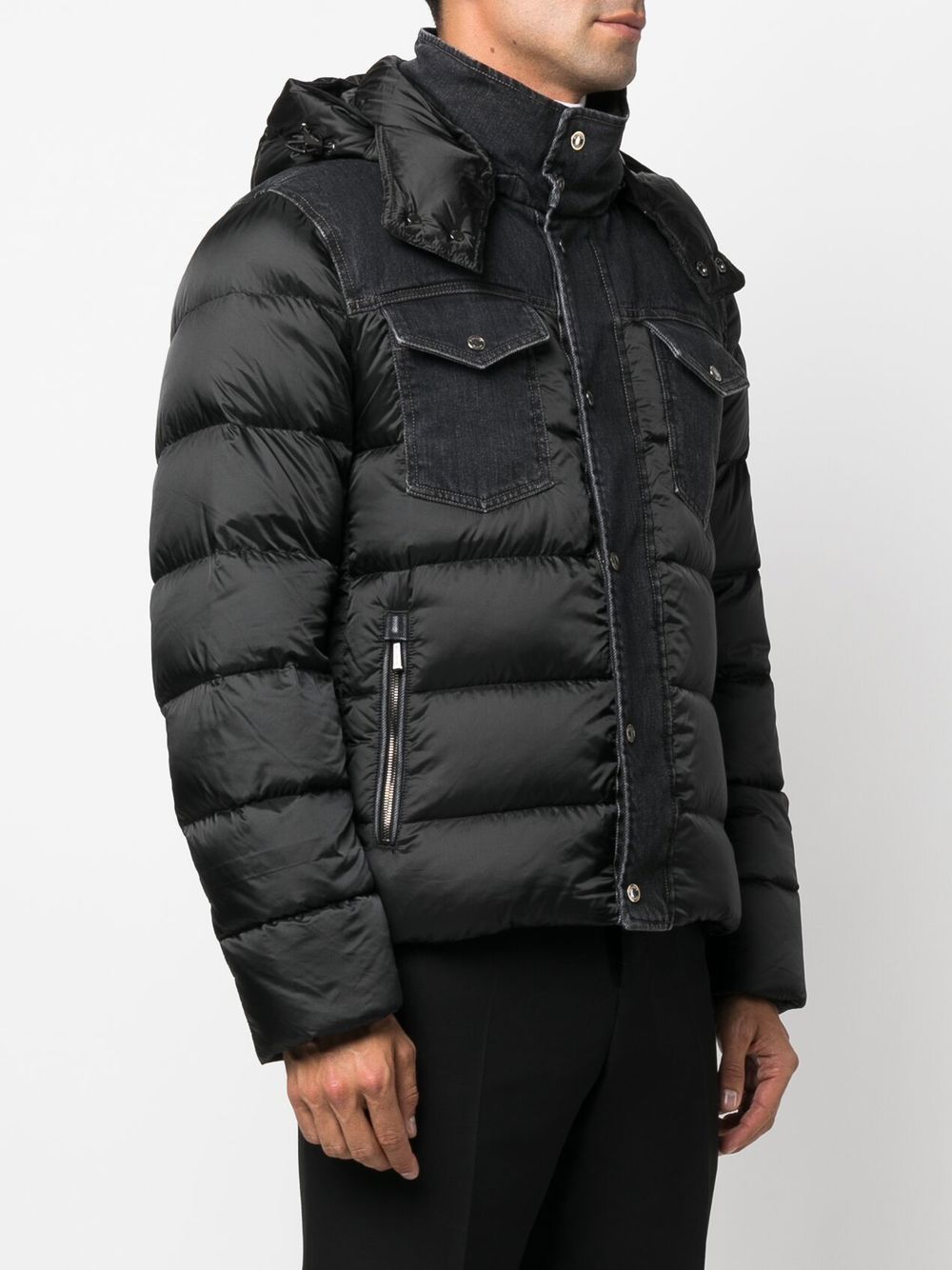 Moorer Panelled Puffer Jacket - Farfetch