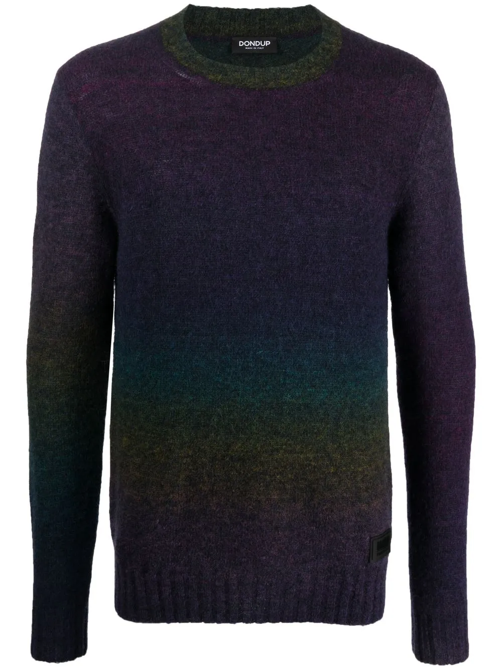 

DONDUP striped crew neck sweater - Purple