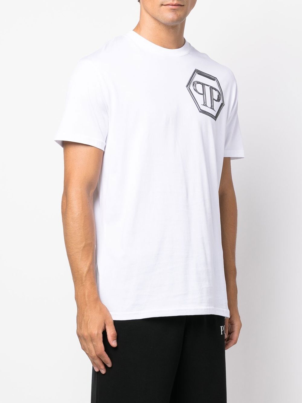 Philipp Plein logo-print short-sleeved T-shirt Men