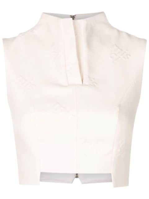 MISCI cropped sleeveless top 