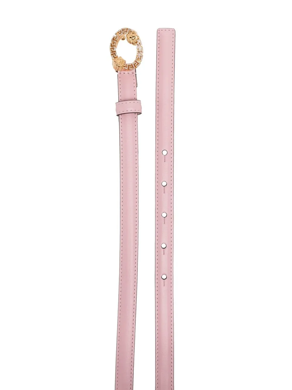 Versace Riem verfraaid met kristallen - Roze