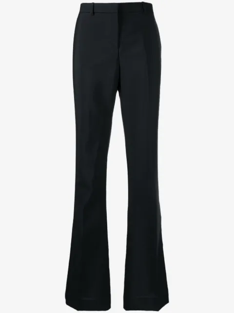 Versace flared low-rise trousers