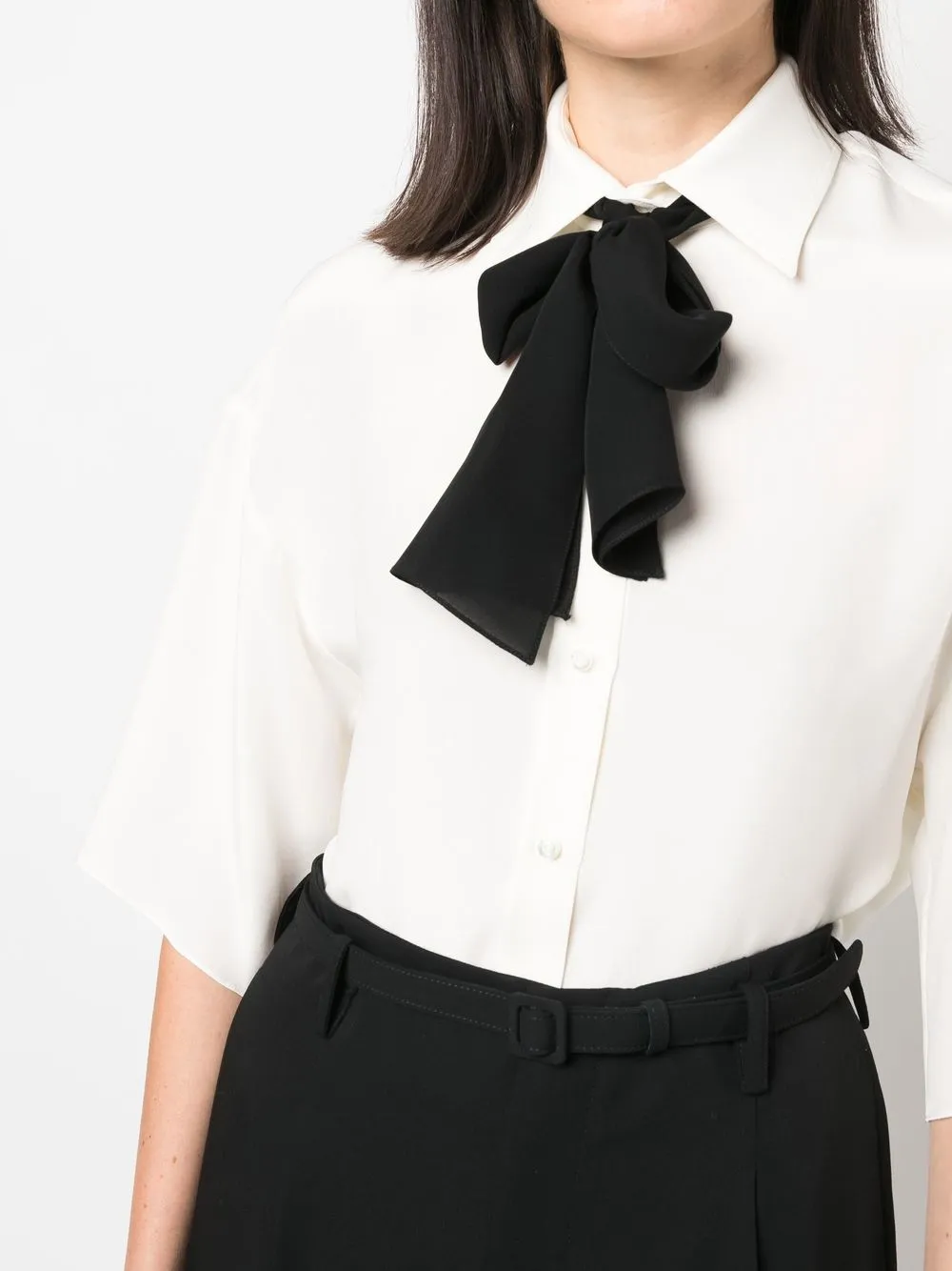 Soloman bow-tie blouse