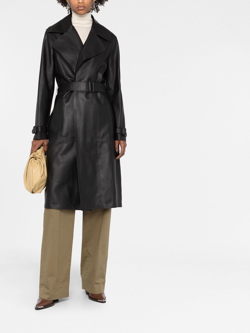 Image 2 of Ralph Lauren Collection Ainsley belted trench coat