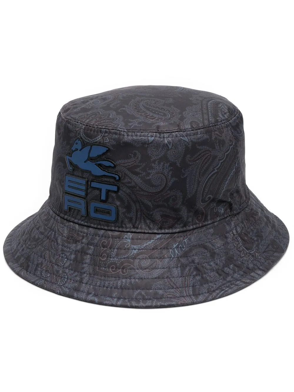 

ETRO gorro de pescador con estampado de cachemira - Azul