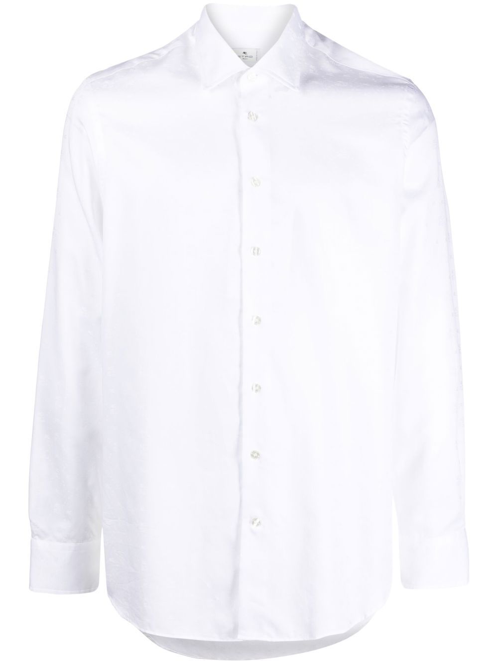 

ETRO camisa manga larga con botones - Blanco