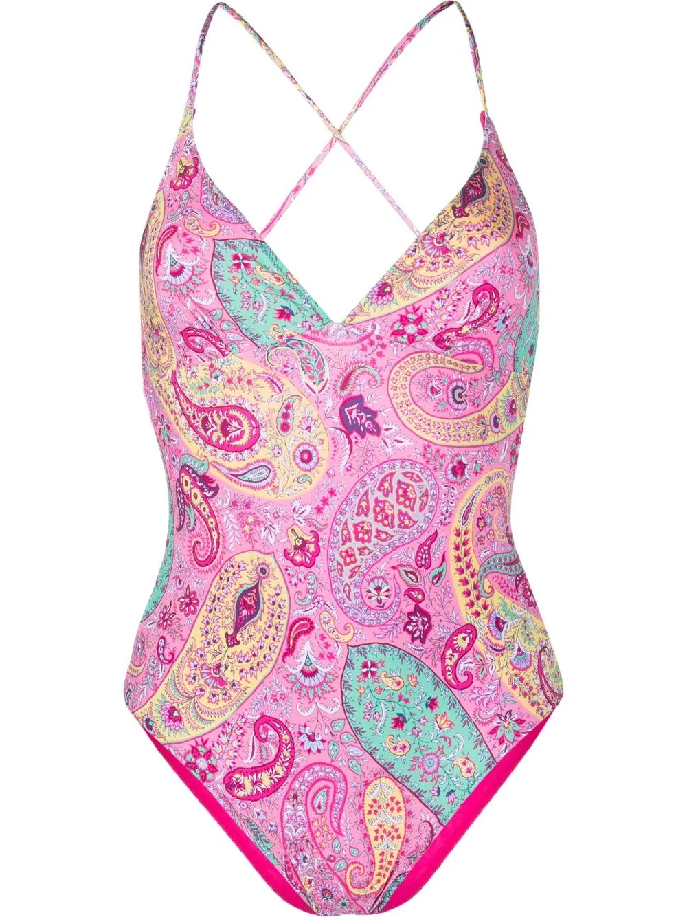 ETRO paisley-print Swimsuit - Farfetch