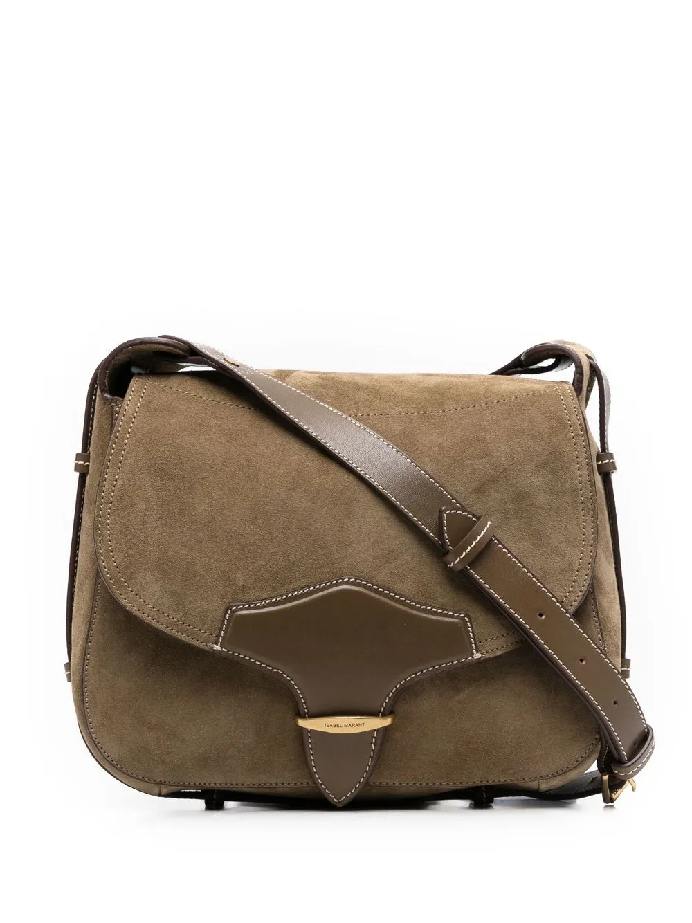 Isabel Marant Bandoiliere Crossbody Bag In Green ModeSens