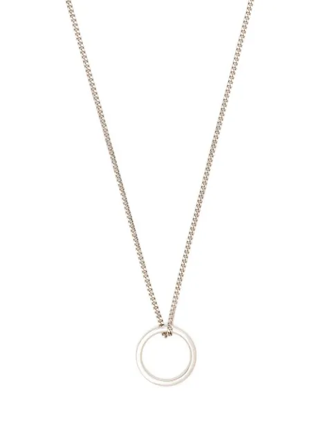 MM6 Maison Margiela ring pendant necklace