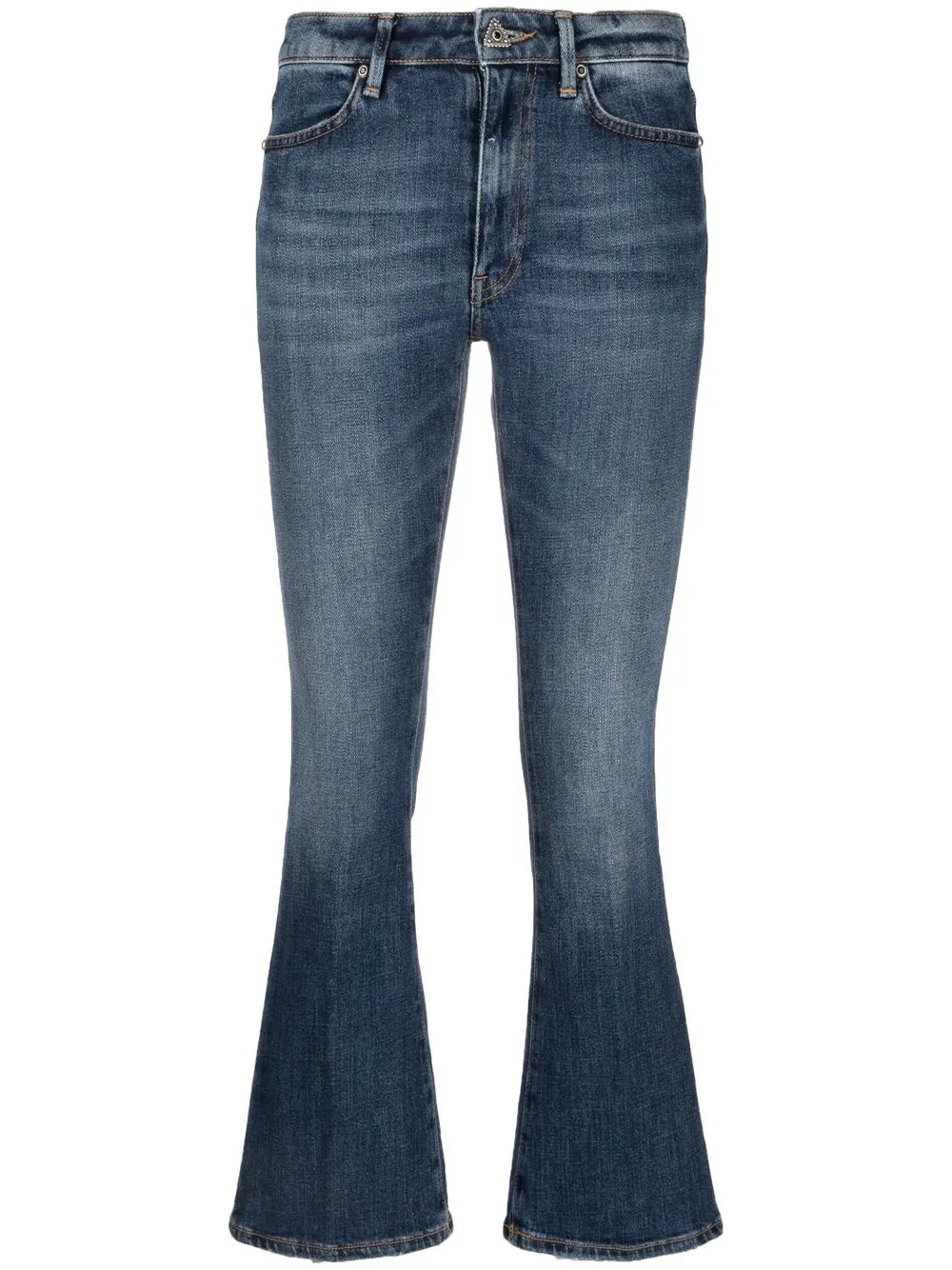 

DONDUP cropped flared jeans - Blue