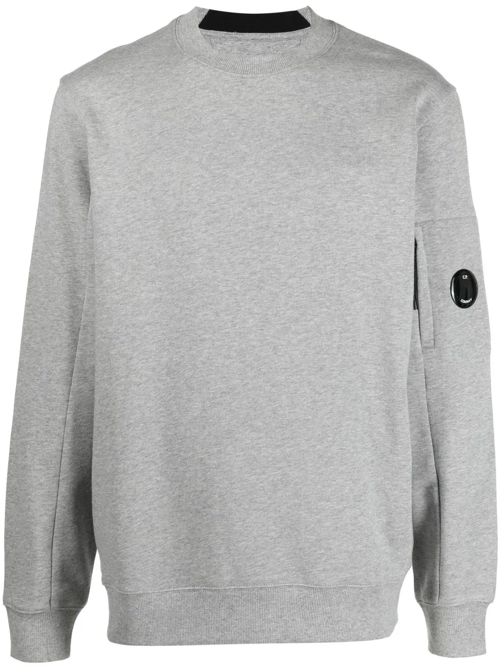 

C.P. Company sudadera con parche del logo - Gris