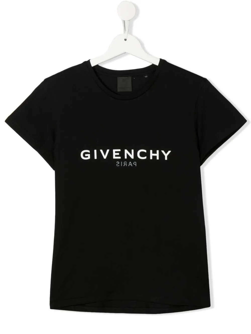 

Givenchy Kids playera con logo estampado - Negro