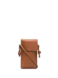 Aspinal Of London Ella leather phone case - Brown