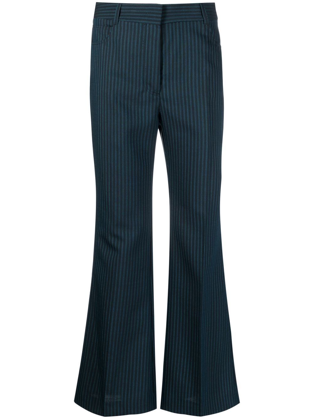 Image 1 of Stella McCartney striped flared trousers