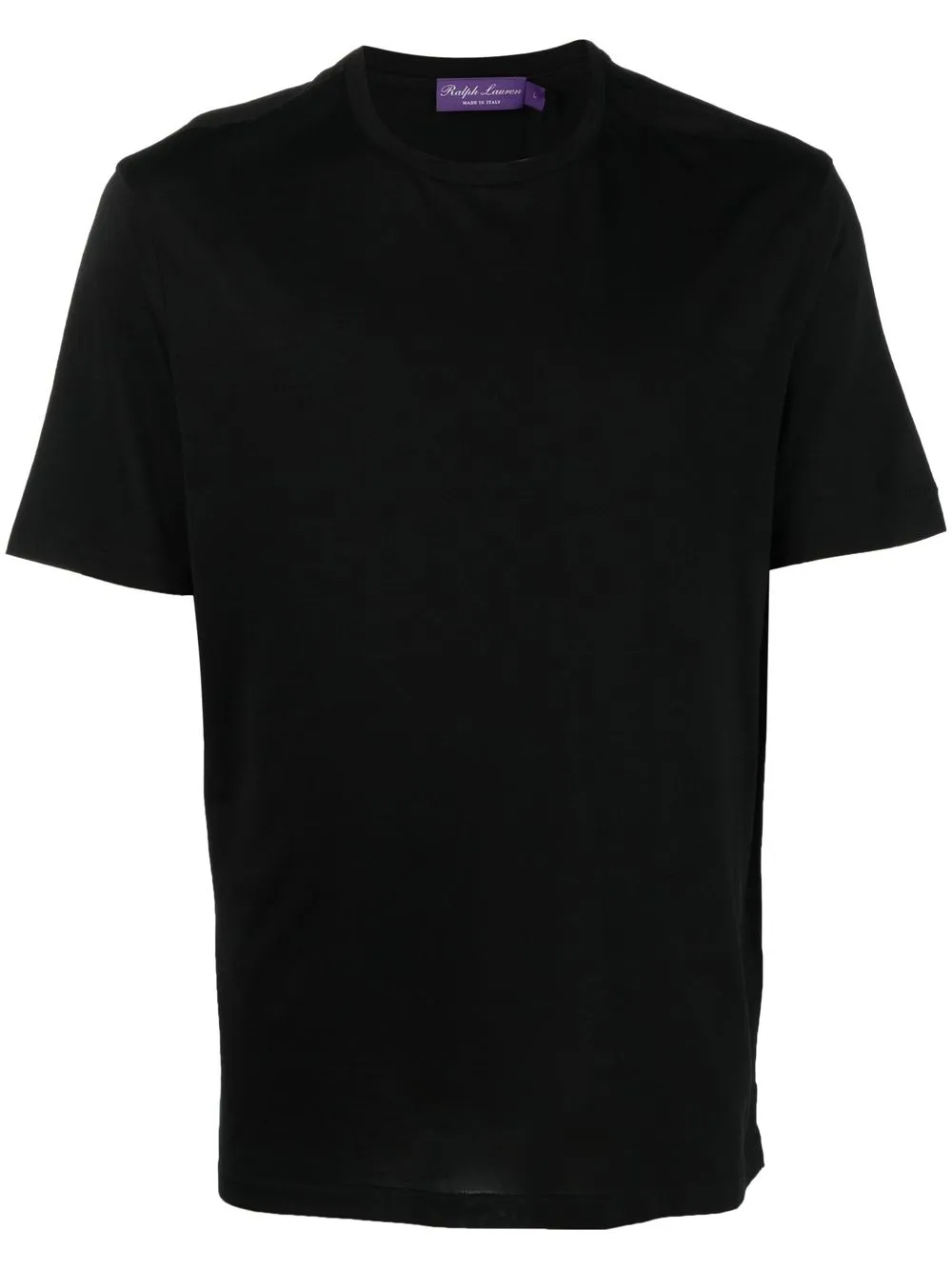 

Ralph Lauren Purple Label playera ajustada con cuello redondo - Negro