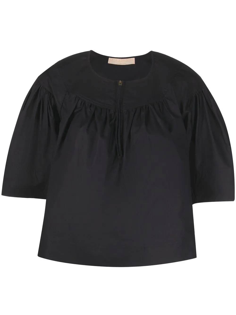 

Ulla Johnson blusa con cierre - Negro