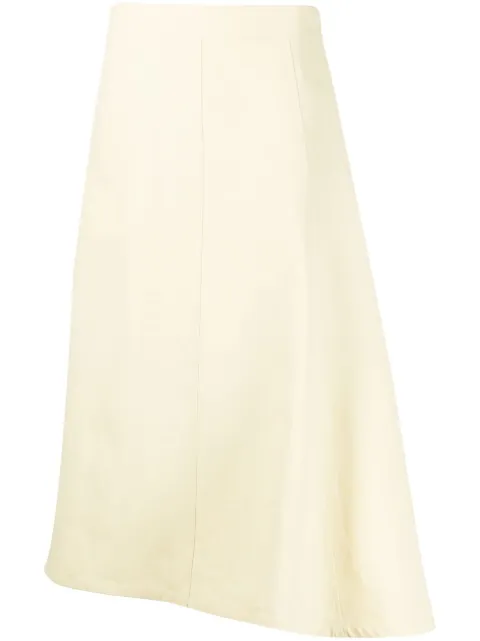 Jil Sander high-waisted midi-skirt