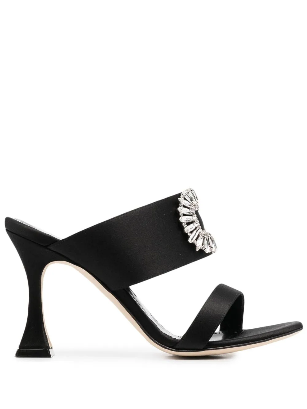 

Manolo Blahnik sandalias Lali con tacón de 90mm - Negro