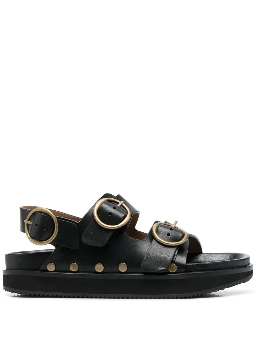 

Isabel Marant sandalias Ophie con apliques - Negro