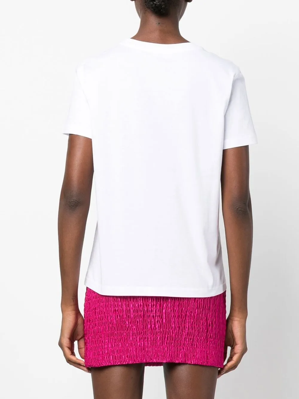 image 4 of moschino logo印花圆领t恤