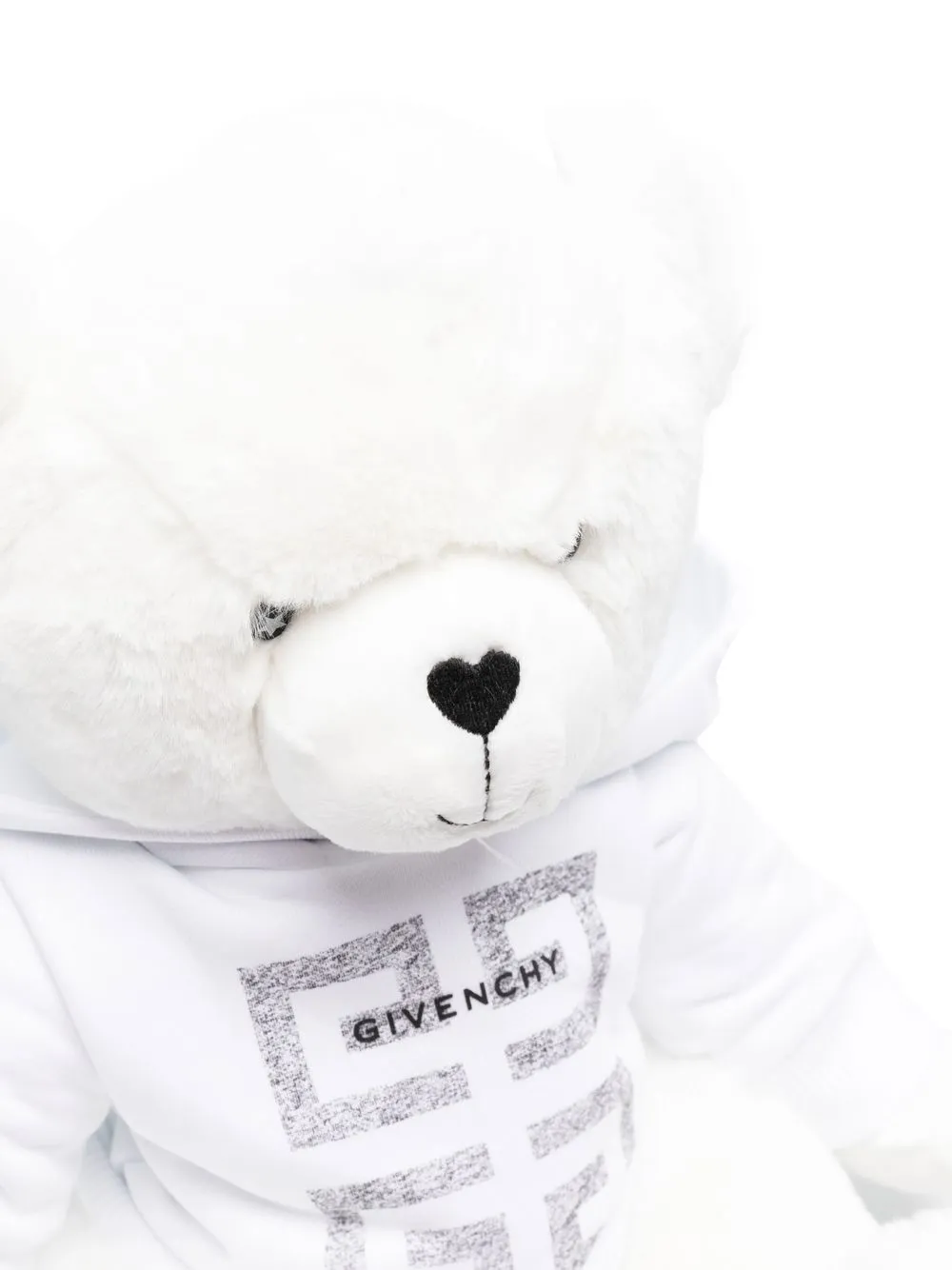 Givenchy Kids Teddybeer met logo - Wit