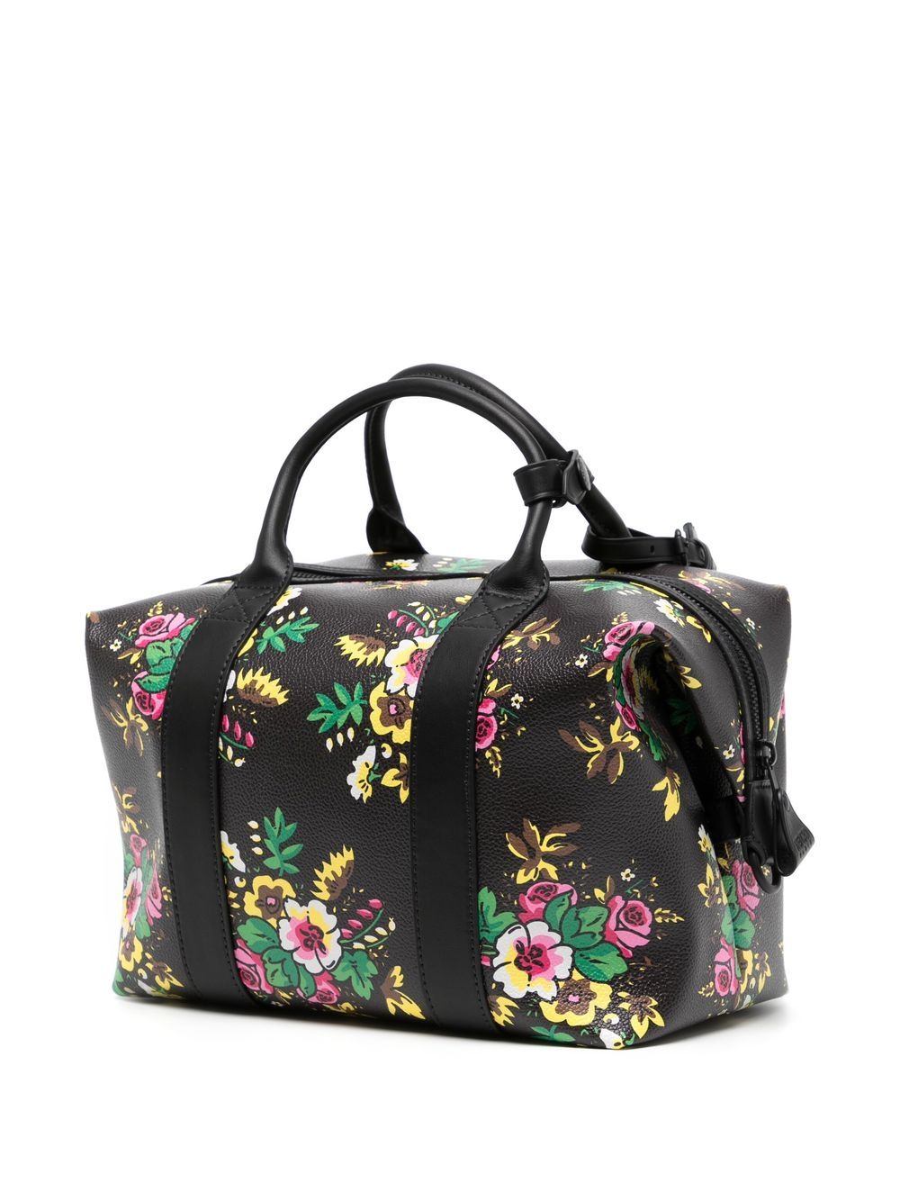 floral-print shoulder bag