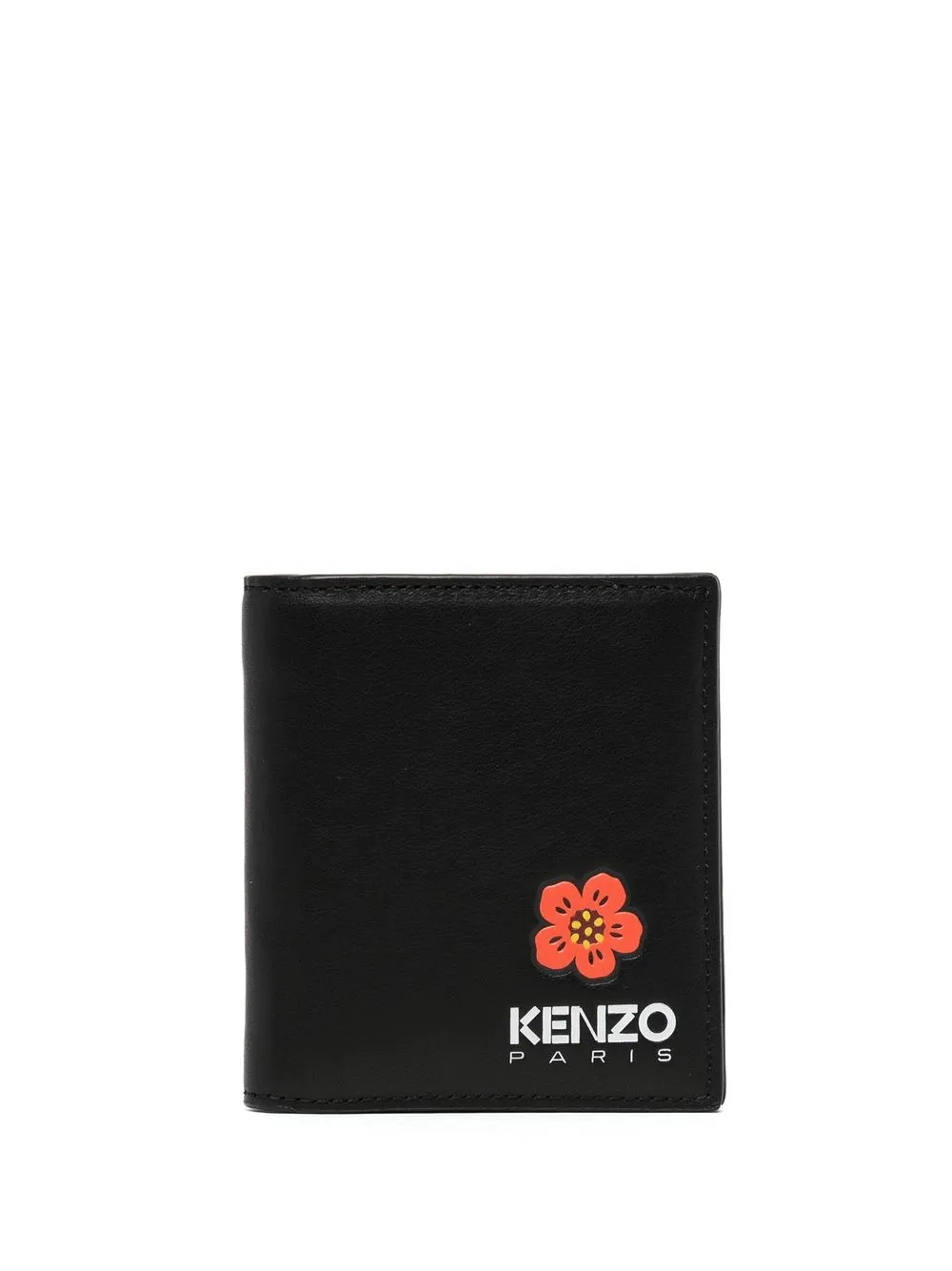 

Kenzo cartera plegable con logo - Negro