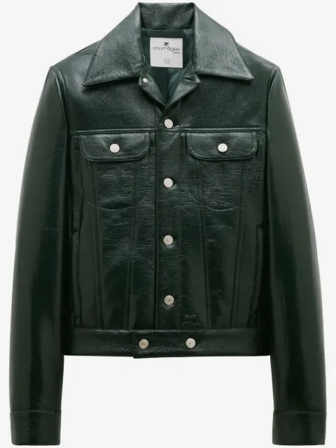 Courrèges chamarra V Trucker