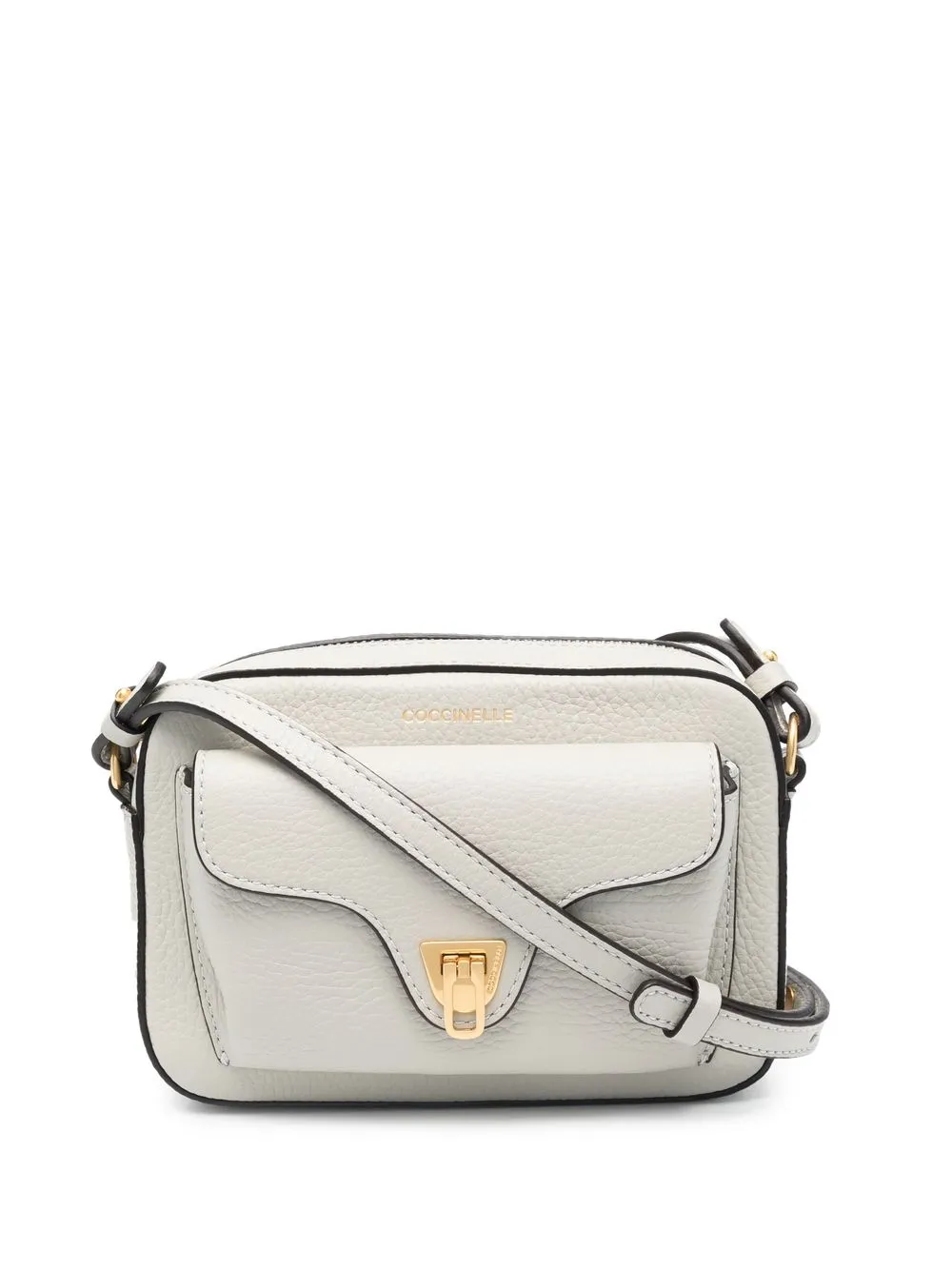 

Coccinelle bolsa crossbody suave con bolsillo - Gris