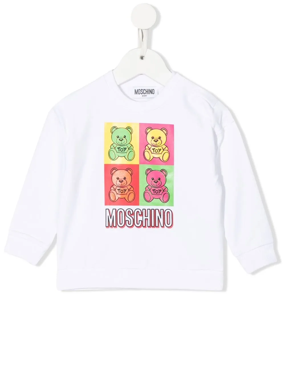 

Moschino Kids playera con motivo Tedy Bear - Blanco