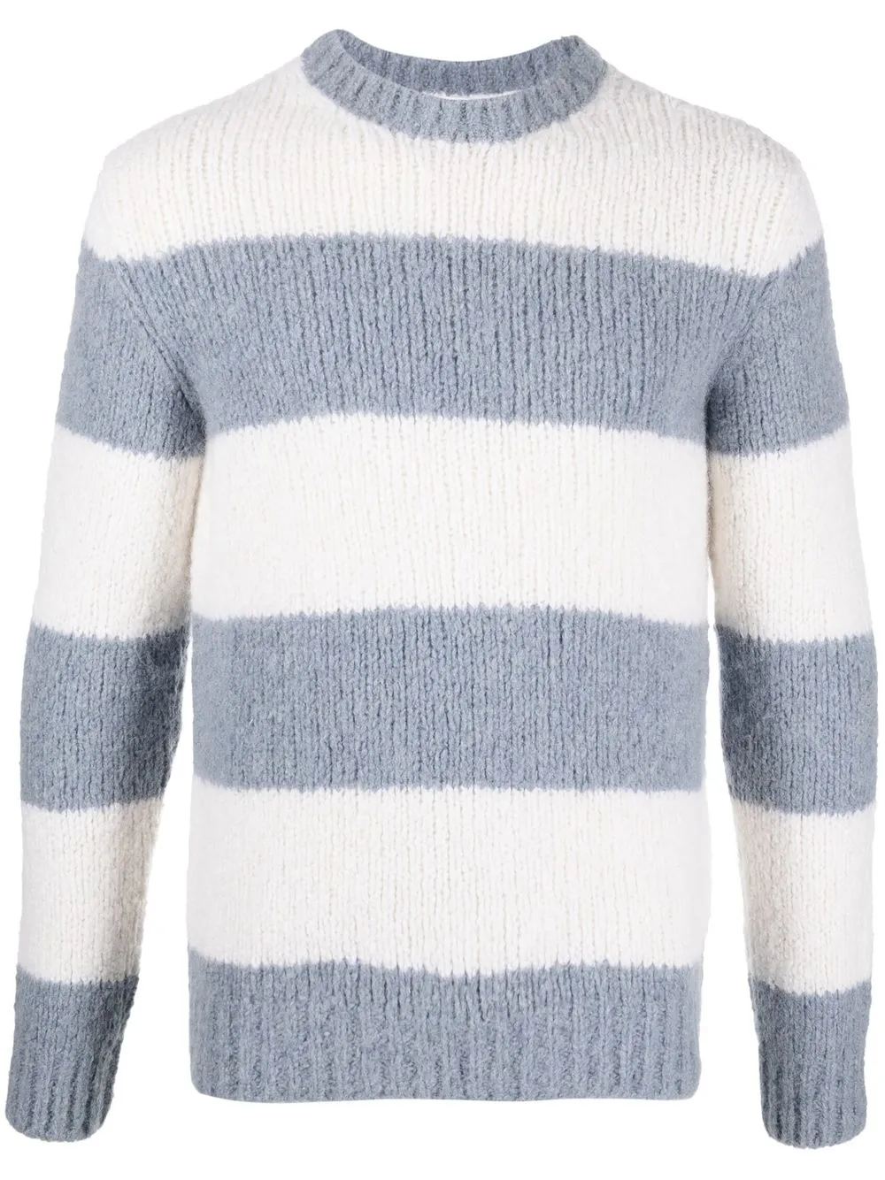 

Eleventy striped cashmere-alpaca jumper - Blue