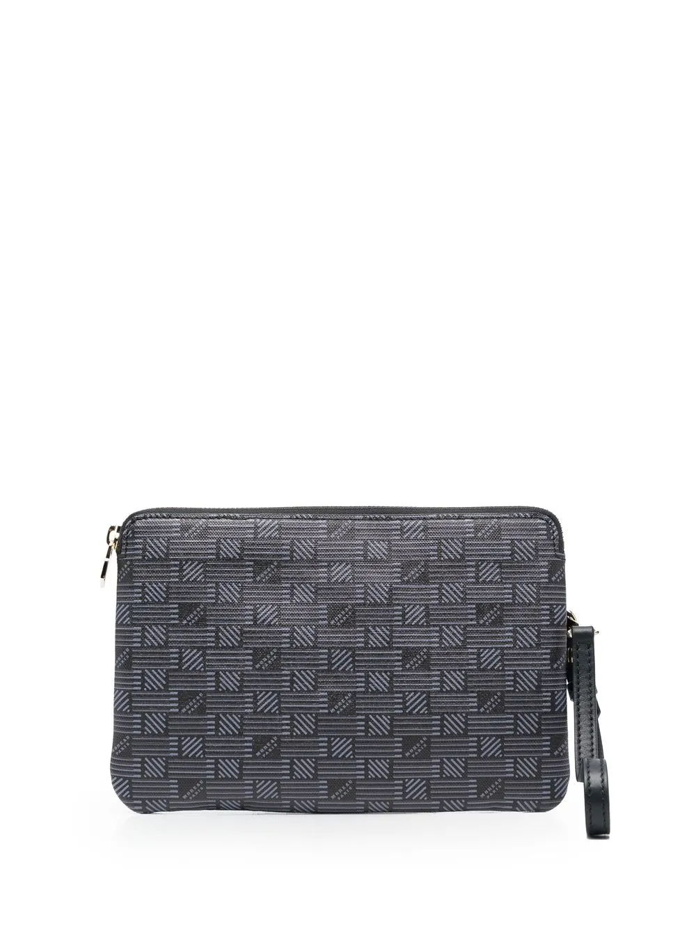 

Moreau top-zip clutch bag - Black