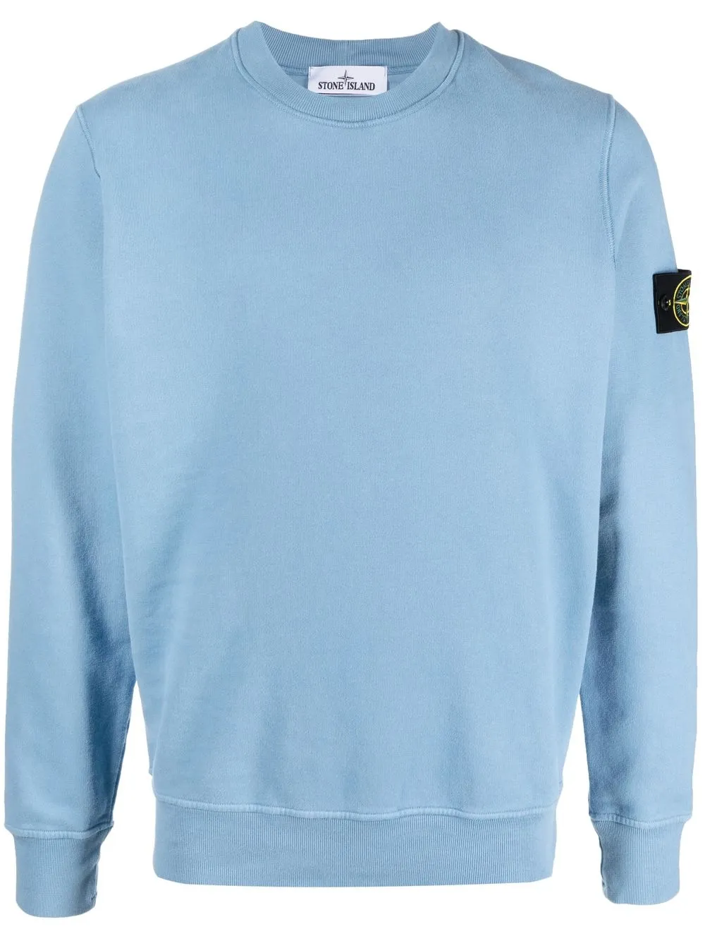 

Stone Island sudadera con parche de brújula - Azul